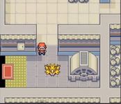 une photo d'Ã©cran de Pokemon Vert Feuille sur Nintendo Game Boy Advance
